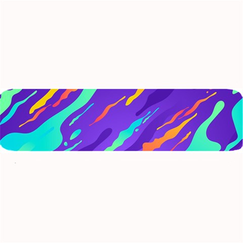 Multicolored Abstract Background Large Bar Mat from ArtsNow.com 32 x8.5  Bar Mat