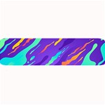 Multicolored Abstract Background Large Bar Mat