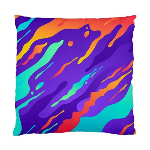 Multicolored Abstract Background Standard Cushion Case (Two Sides) from ArtsNow.com Front