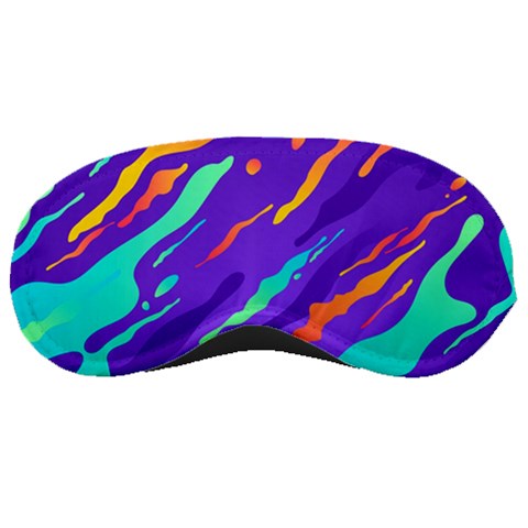 Multicolored Abstract Background Sleep Mask from ArtsNow.com Front