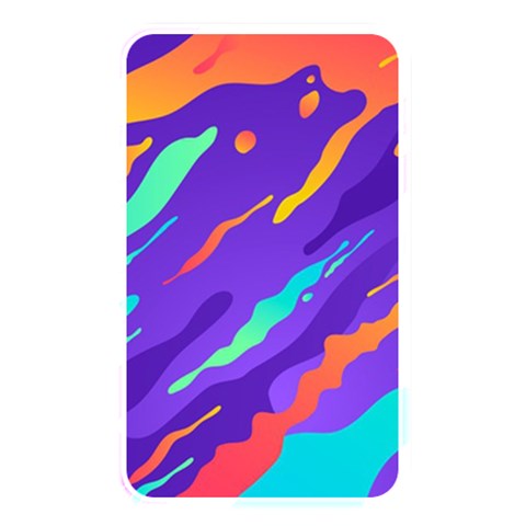 Multicolored Abstract Background Memory Card Reader (Rectangular) from ArtsNow.com Front