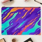 Multicolored Abstract Background Cosmetic Bag (XXXL)