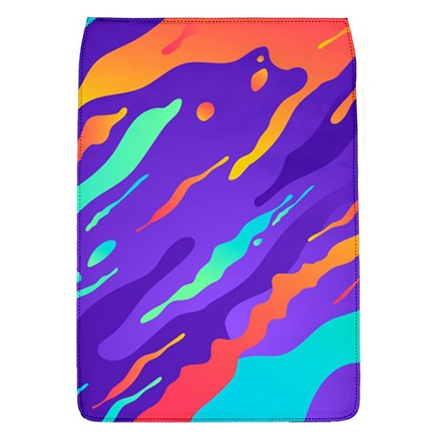 Multicolored Abstract Background Removable Flap Cover (L) from ArtsNow.com Front