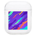 Multicolored Abstract Background Soft TPU AirPods 1/2 Case
