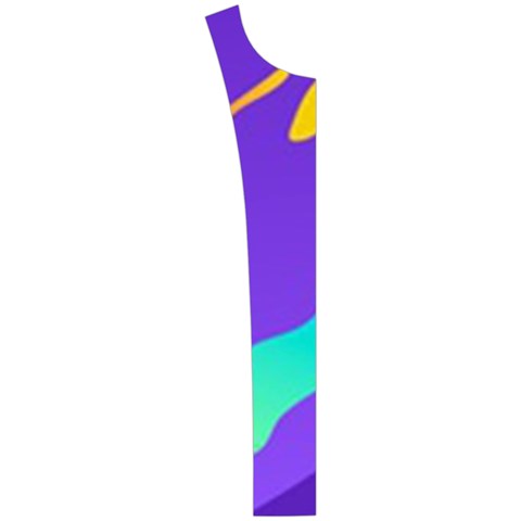 Multicolored Abstract Background Women s Button Up Vest from ArtsNow.com Button Placket Left