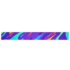Multicolored Abstract Background Belt Pouch Bag (Large) from ArtsNow.com Bottom
