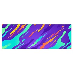 Multicolored Abstract Background Wristlet Pouch Bag (Small) from ArtsNow.com Bottom
