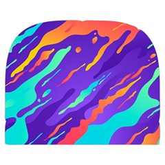 Multicolored Abstract Background Make Up Case (Small) from ArtsNow.com Back
