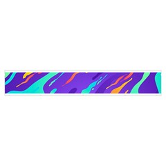 Multicolored Abstract Background Make Up Case (Medium) from ArtsNow.com Zipper Front