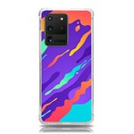 Multicolored Abstract Background Samsung Galaxy S20 Ultra 6.9 Inch TPU UV Case