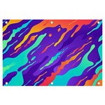 Multicolored Abstract Background Banner and Sign 6  x 4 