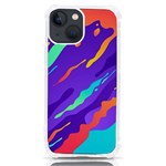 Multicolored Abstract Background iPhone 13 mini TPU UV Print Case