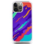 Multicolored Abstract Background iPhone 13 Pro Max TPU UV Print Case