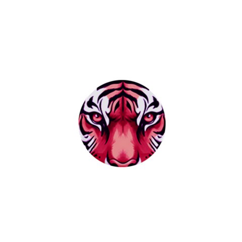 Tiger Design 1  Mini Buttons from ArtsNow.com Front
