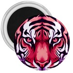Tiger Design 3  Magnets