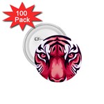 Tiger Design 1.75  Buttons (100 pack) 