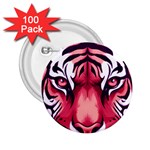 Tiger Design 2.25  Buttons (100 pack) 