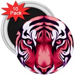 Tiger Design 3  Magnets (10 pack) 
