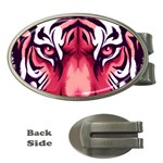 Tiger Design Money Clips (Oval) 
