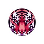 Tiger Design Rubber Coaster (Round)