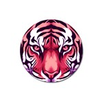 Tiger Design Magnet 3  (Round)