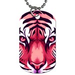 Tiger Design Dog Tag (One Side)