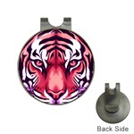 Tiger Design Hat Clips with Golf Markers