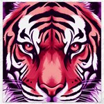 Tiger Design Canvas 12  x 12 