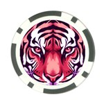 Tiger Design Poker Chip Card Guard