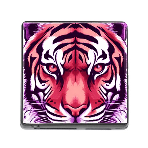 Tiger Design Memory Card Reader (Square 5 Slot) from ArtsNow.com Front