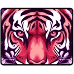 Tiger Design Fleece Blanket (Medium)
