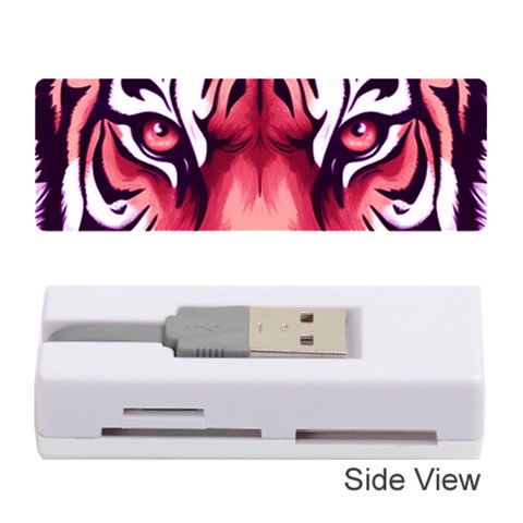 Tiger Design Memory Card Reader (Stick) from ArtsNow.com Front