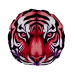 Tiger Design Standard 15  Premium Flano Round Cushions