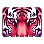 Tiger Design Two Sides Premium Plush Fleece Blanket (Mini)