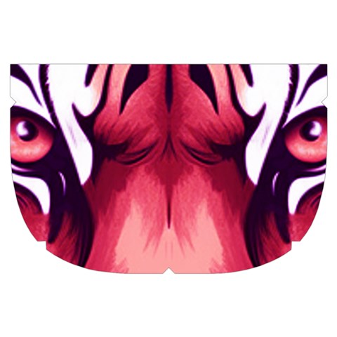 Tiger Design Make Up Case (Small) from ArtsNow.com Side Left