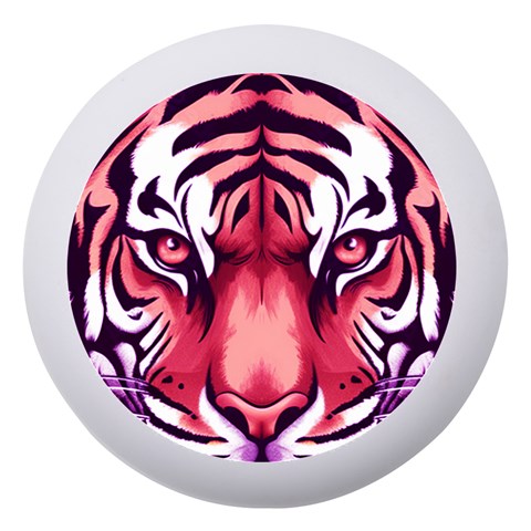 Tiger Design Dento Box with Mirror from ArtsNow.com Front