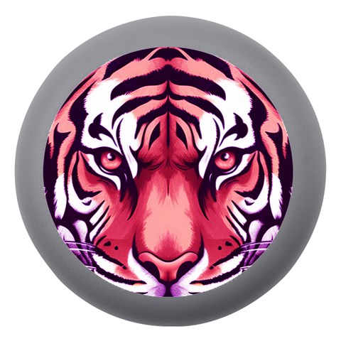 Tiger Design Dento Box with Mirror from ArtsNow.com Front