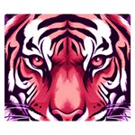 Tiger Design Premium Plush Fleece Blanket (Small)