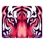 Tiger Design Premium Plush Fleece Blanket (Large)