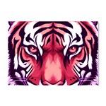 Tiger Design Crystal Sticker (A4)