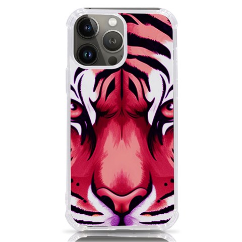 Tiger Design iPhone 13 Pro Max TPU UV Print Case from ArtsNow.com Front