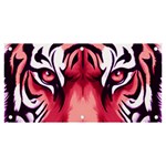 Love the tiger Banner and Sign 6  x 3 