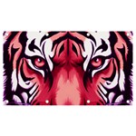 Love the tiger Banner and Sign 7  x 4 