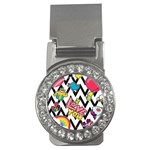 Vector Romantic Love Seamless Pattern Money Clips (CZ) 