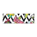 Vector Romantic Love Seamless Pattern Sticker (Bumper)