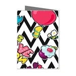 Vector Romantic Love Seamless Pattern Mini Greeting Cards (Pkg of 8)