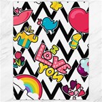 Vector Romantic Love Seamless Pattern Canvas 18  x 24 