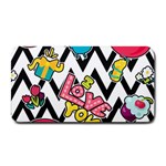 Vector Romantic Love Seamless Pattern Medium Bar Mat