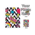 Vector Romantic Love Seamless Pattern Playing Cards 54 Designs (Mini)