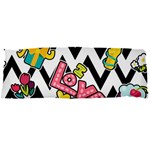 Vector Romantic Love Seamless Pattern Body Pillow Case Dakimakura (Two Sides)